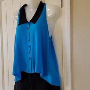 Material girl blouse top